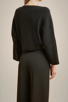 Ottoman Sweater - Noir by Liviana Conti — view 3