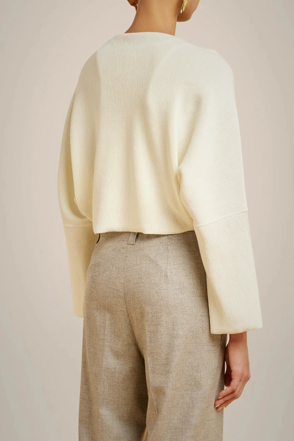 Ottoman Cardigan - Pumice by Liviana Conti — view 4