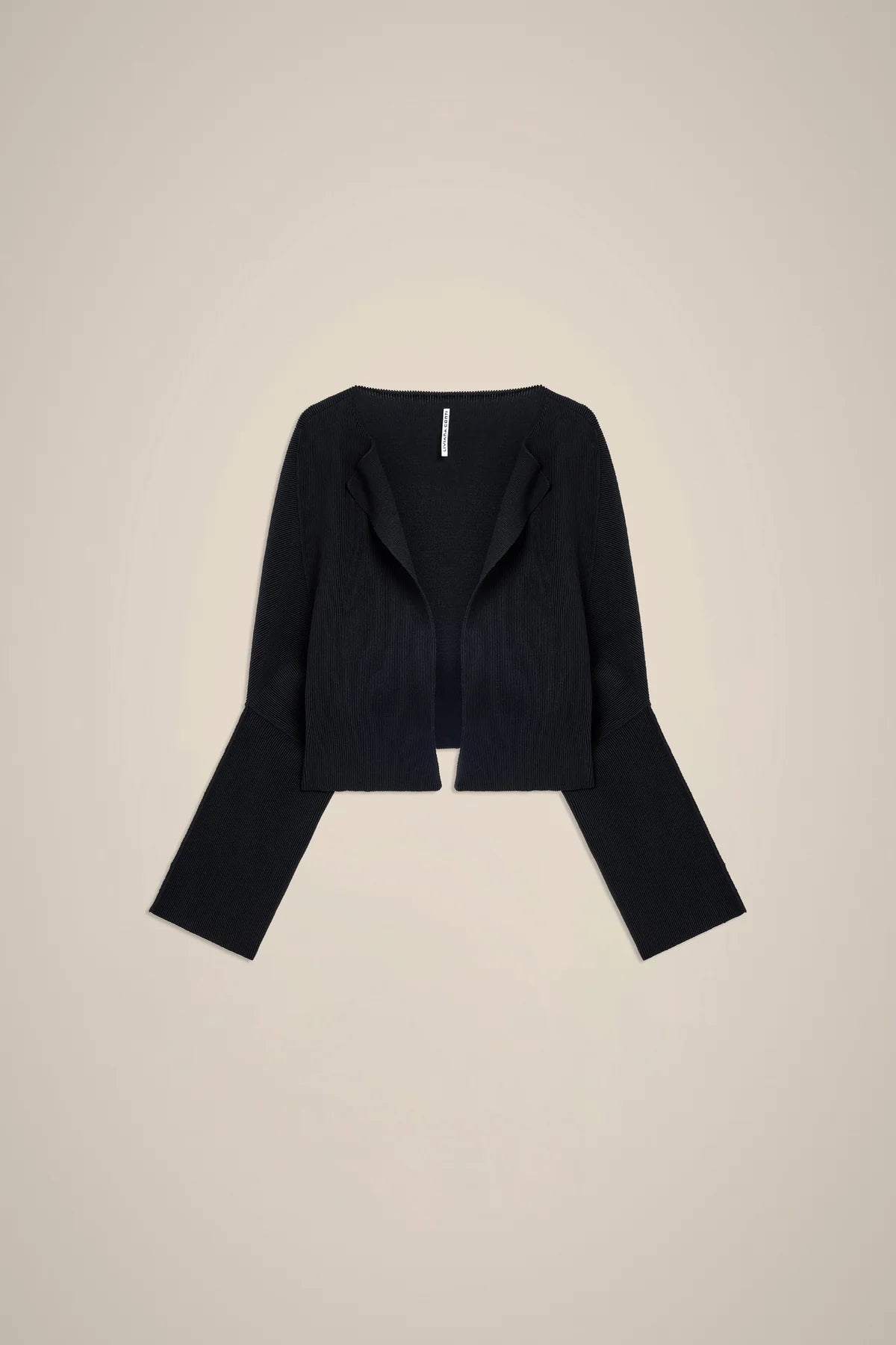 Ottoman Cardigan - Nero by Liviana Conti — view 3