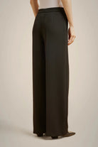 Straight Leg Trousers - Nero by Liviana Conti — view 4