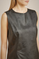Bi-material Blouse - Black by Liviana Conti — alternate view