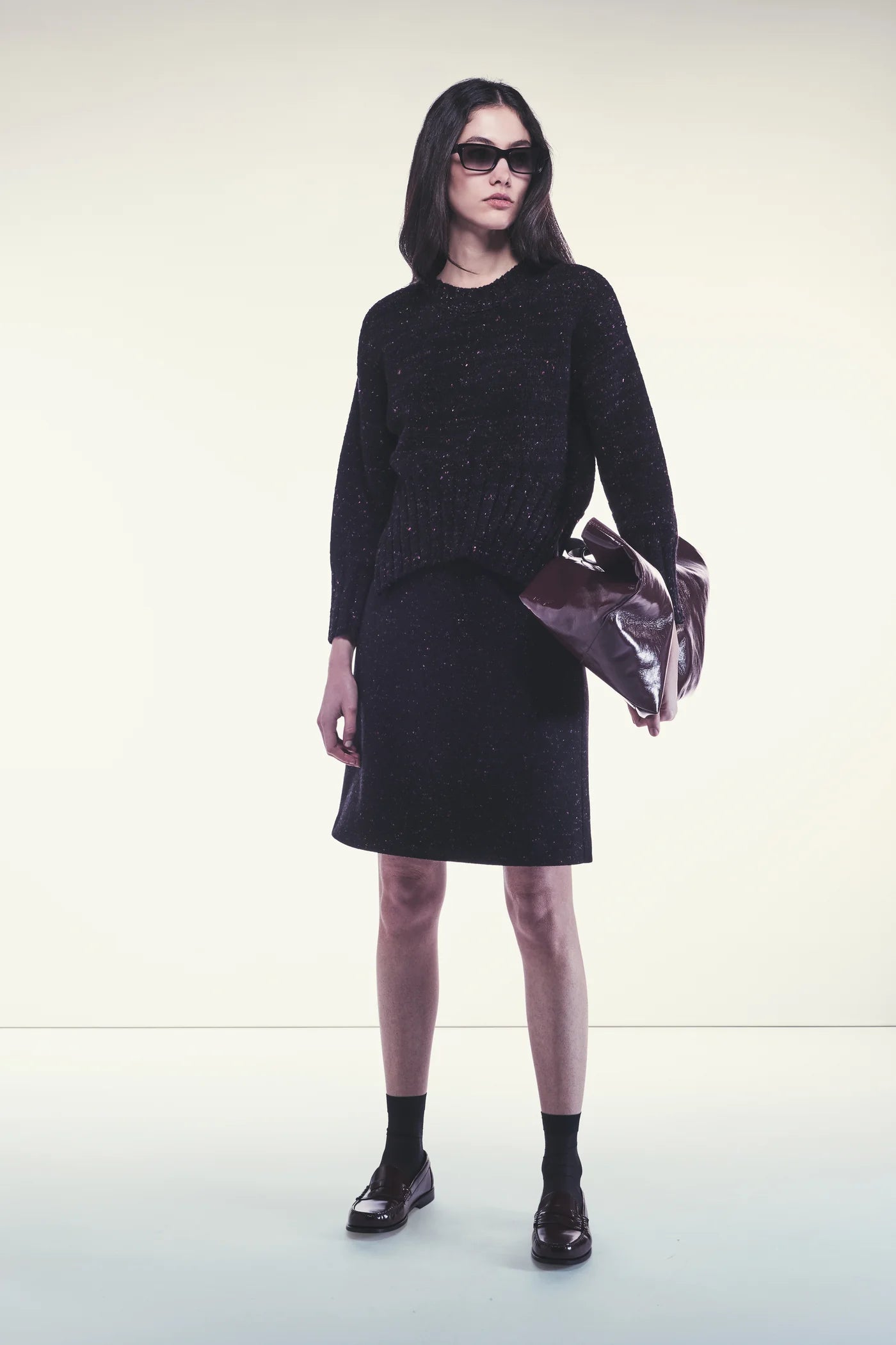 Gemma Knitwear - Black Pink by Liviana Conti — alternate view