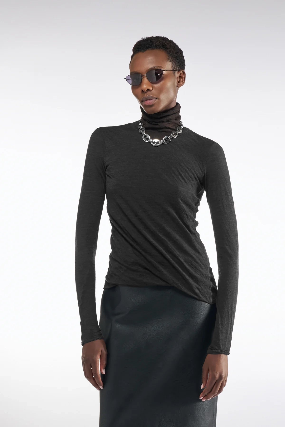 Ginevra Shirt - Black by Liviana Conti | 25 South Boutiques