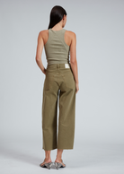 The Essential Rib Tank - Sage by Rag & Bone — view 4