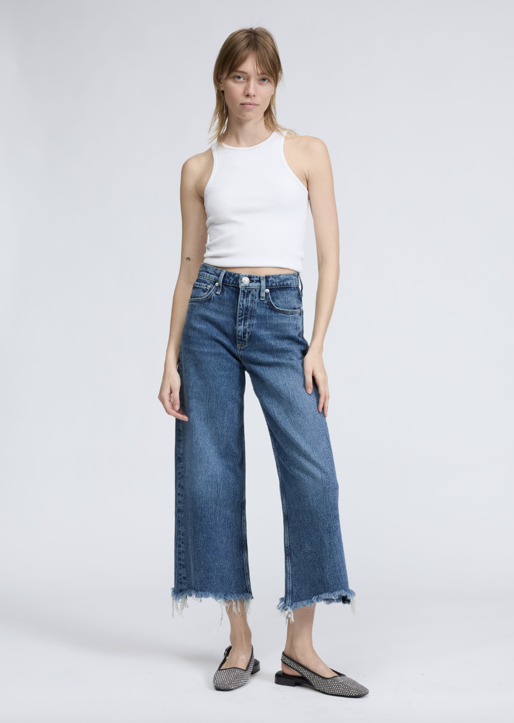 Andi High Rise Ankle Wide-Leg Jean - Walton by Rag & Bone — alternate view