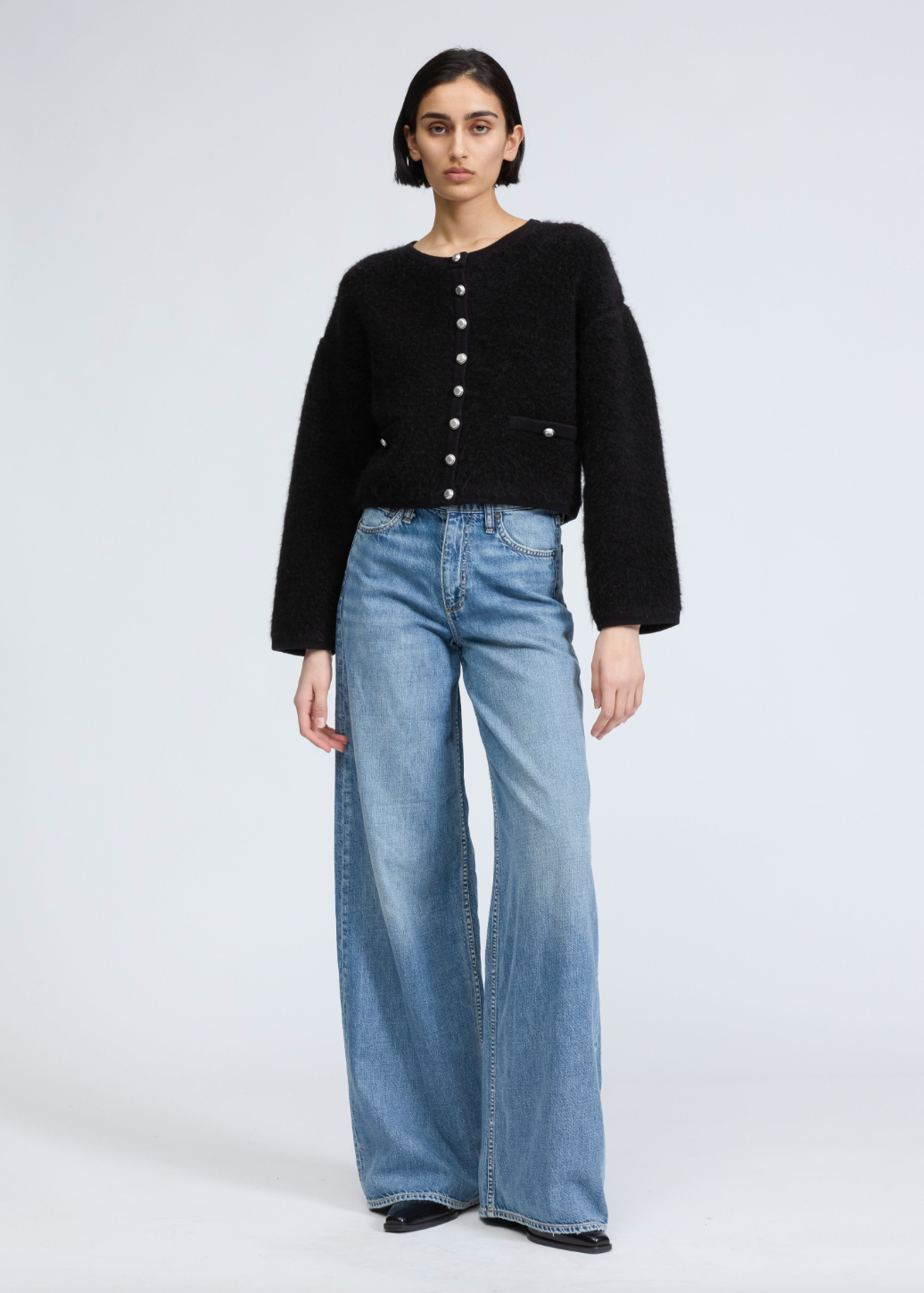 Featherweight Sofie Wide Leg Jean - Beverly by Rag & Bone | 25 South Boutiques