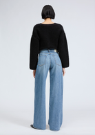 Featherweight Sofie Wide Leg Jean - Beverly by Rag & Bone — alternate view