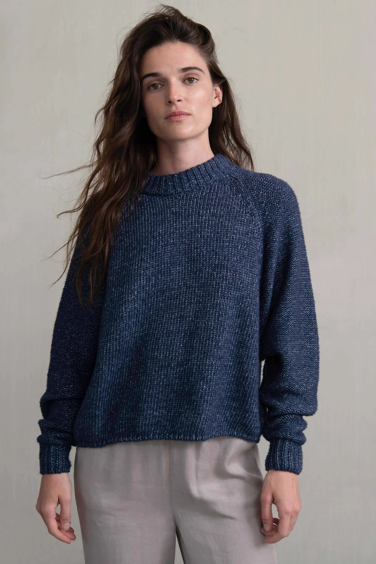 Codes Knit Sweater - Lapis by Humanoid | 25 South Boutiques