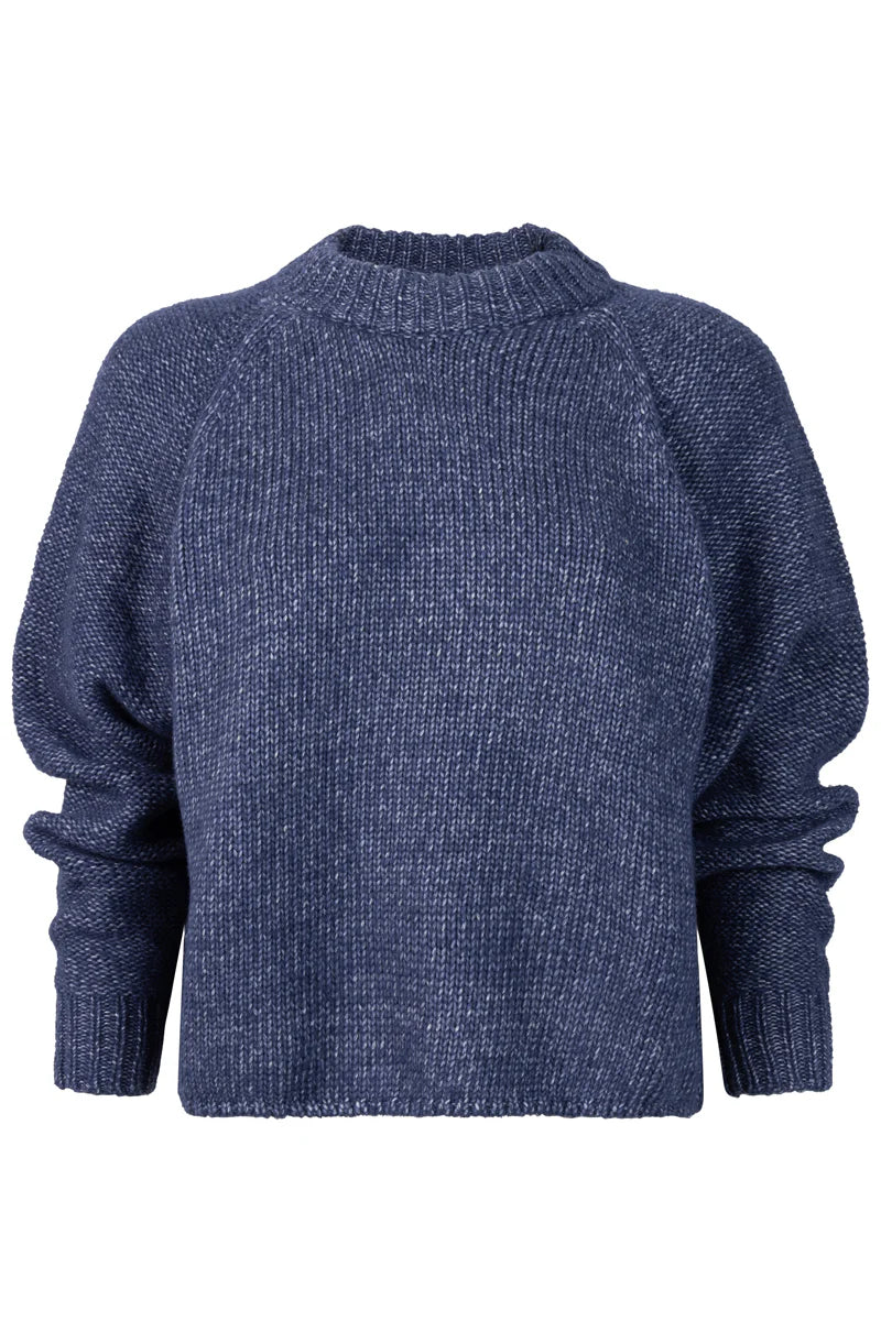 Codes Knit Sweater - Lapis by Humanoid — view 4