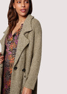 Kala Sweater Coat - Olive Green by Lost + Wander — alternate view
