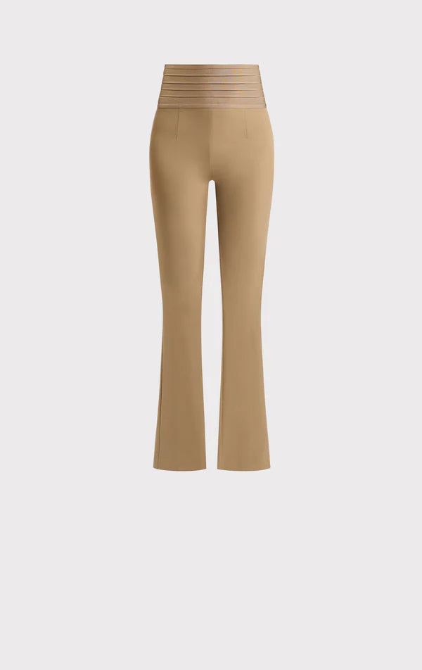 Emery Pants - Latte by Herve Leger — view 6