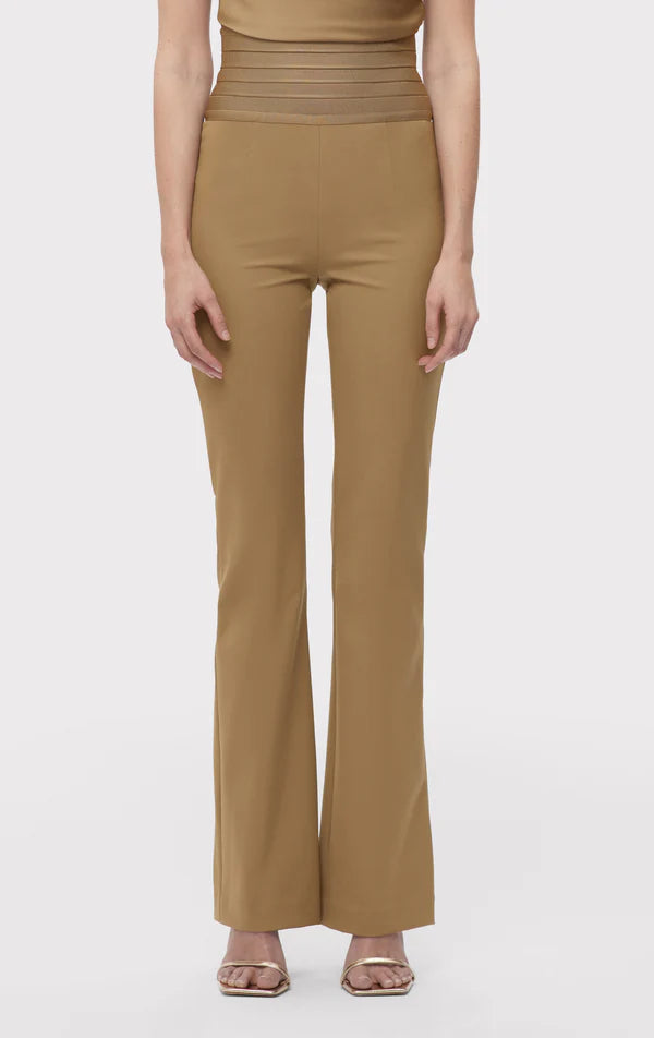 Emery Pants - Latte by Herve Leger — alternate view