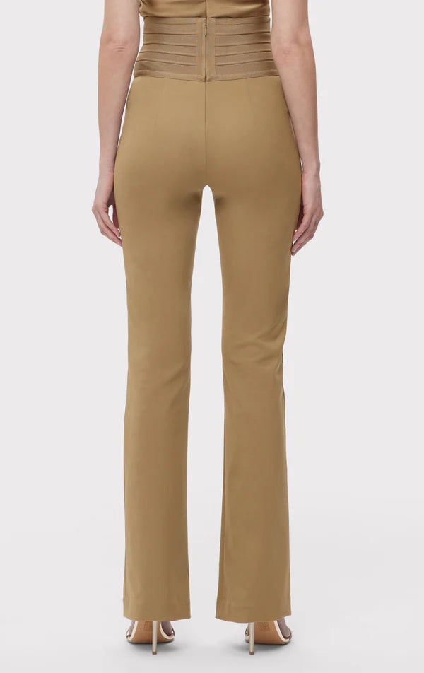 Emery Pants - Latte by Herve Leger — view 5