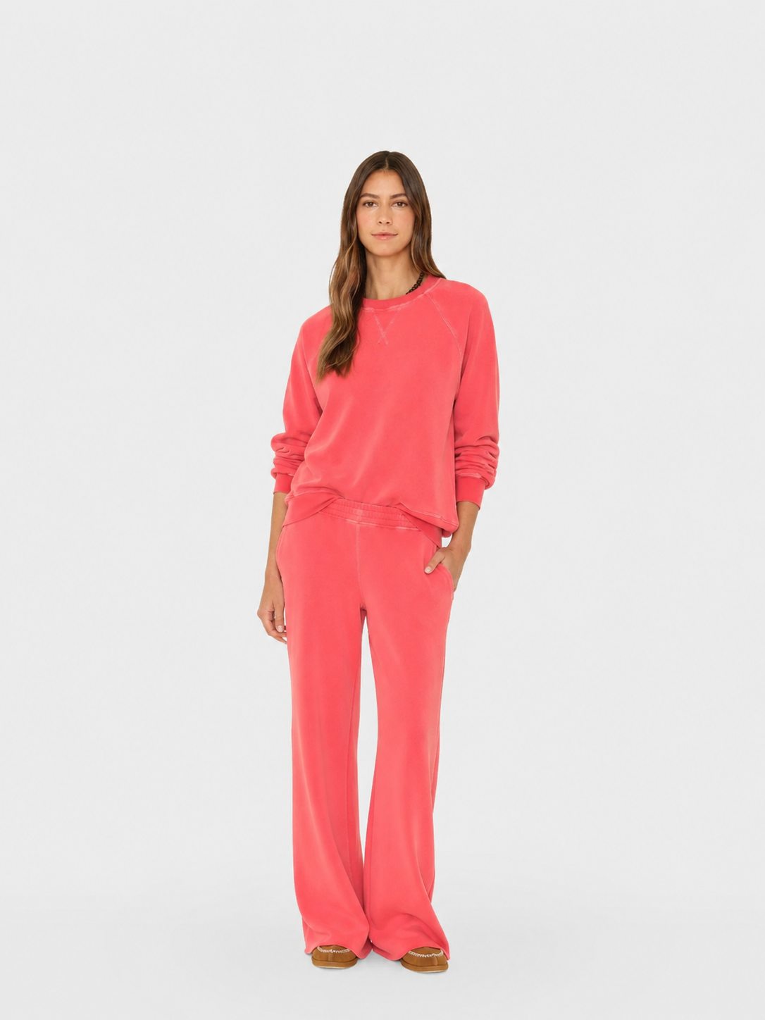 Emmette Terry Sweatpant - Vintage Red by Xirena | 25 South Boutiques