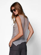 Ziva Top - Army by Nu Denmark — alternate view