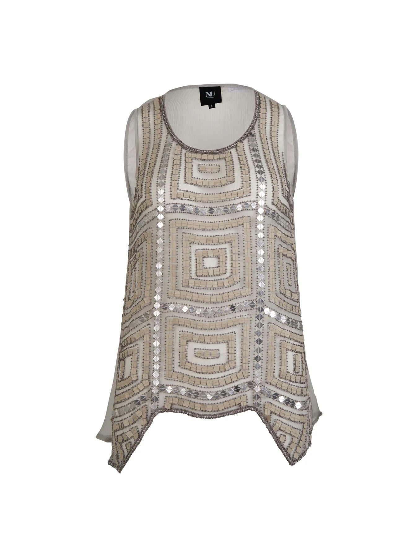 Ziva Top - Army by Nu Denmark — view 4