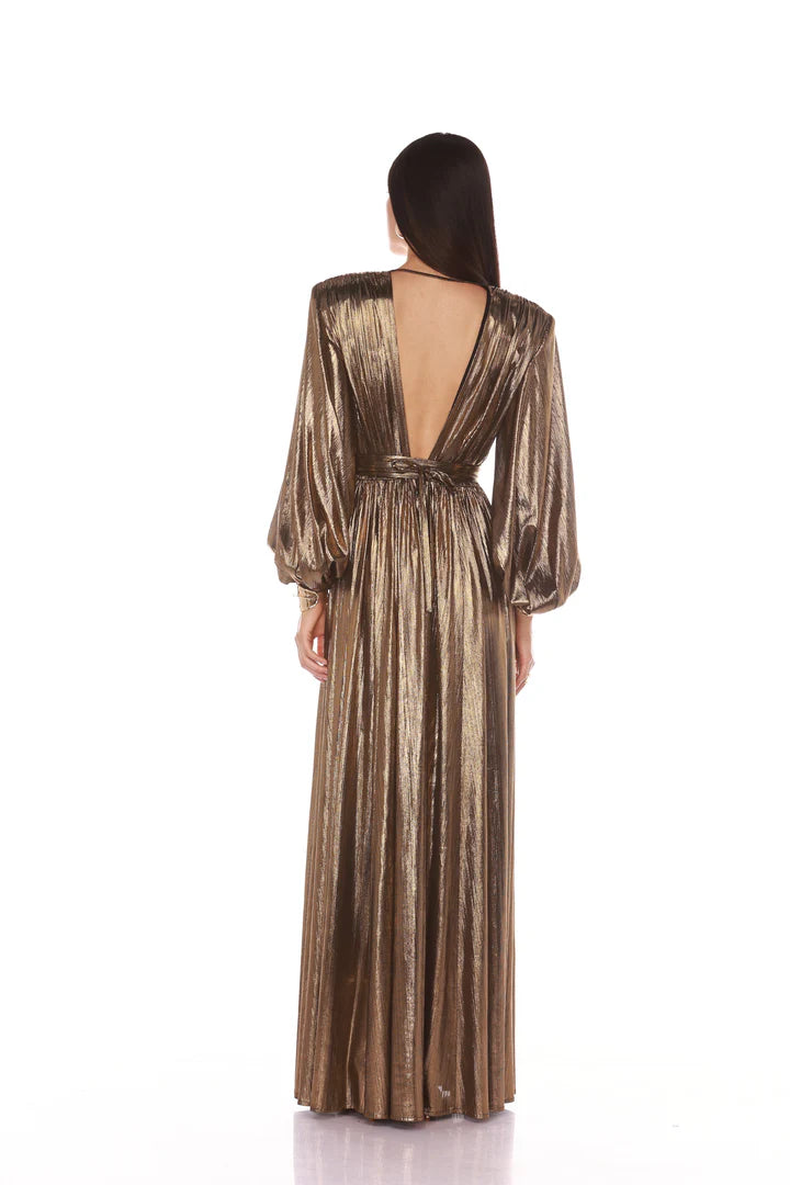 Zoe Gown - Gold by Bronx And Banco — view 3
