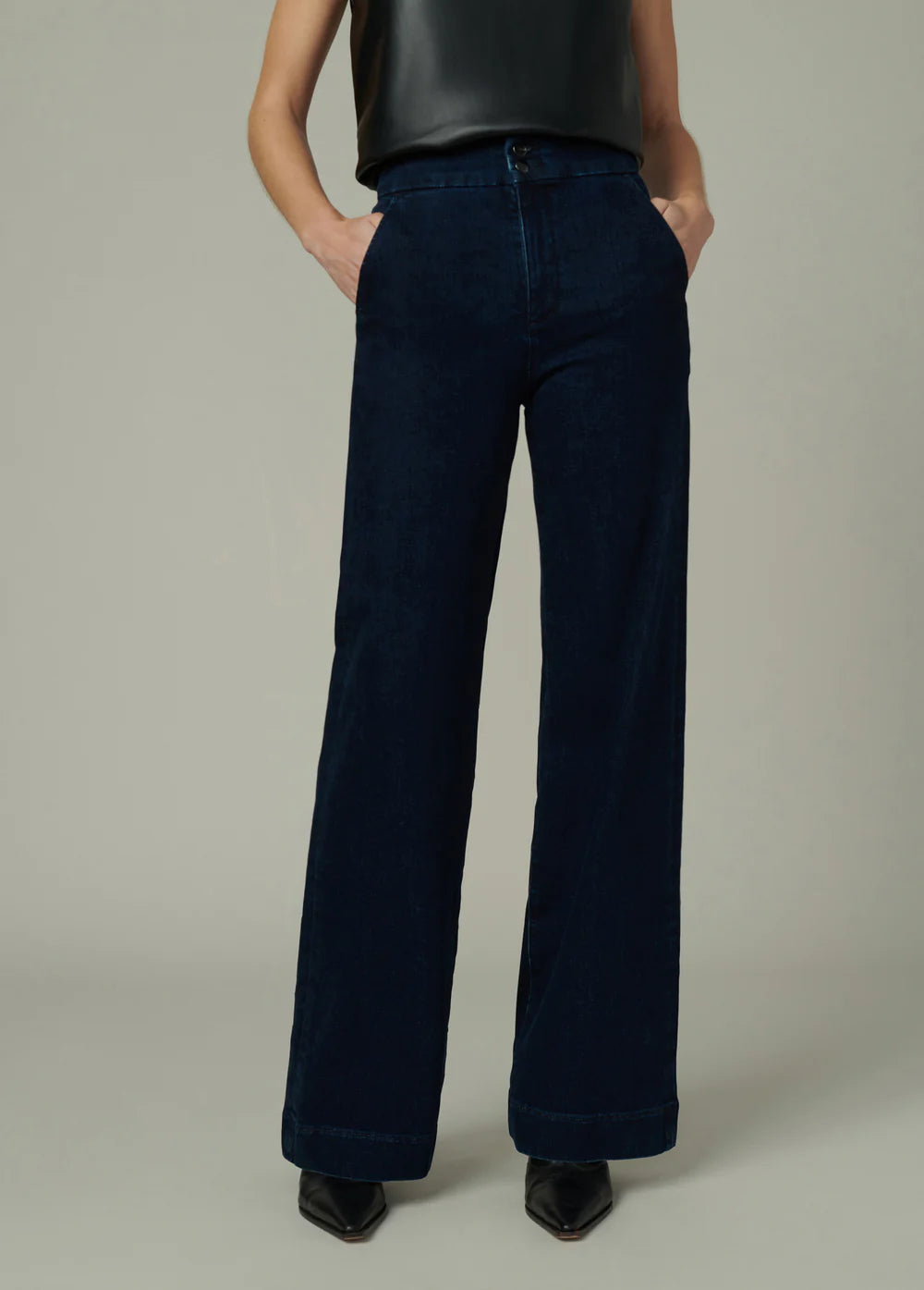 The Mason High Rise Wide Leg - Rinse by Joe's Jeans — alternate view