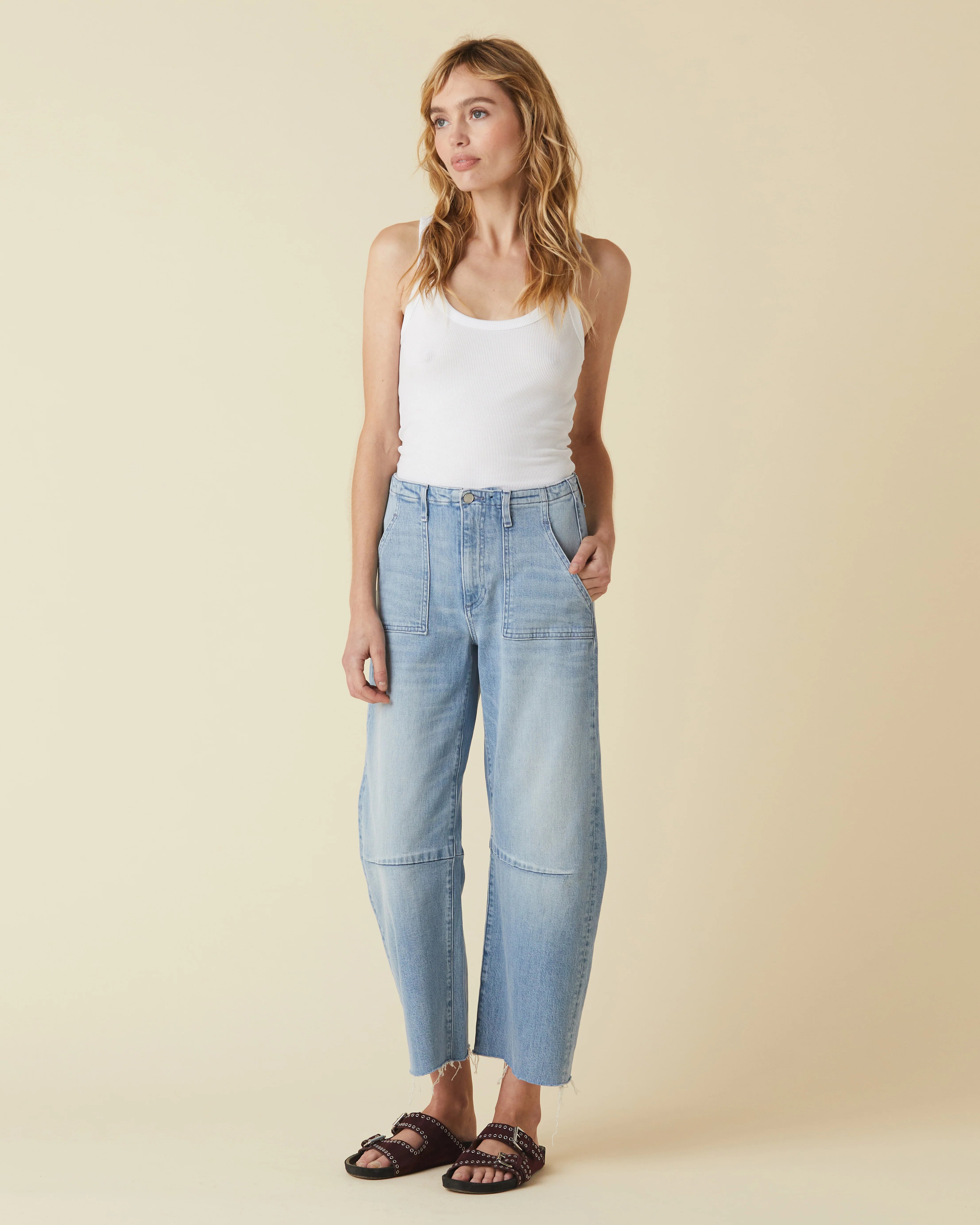 Utility Soft Barrel - Monterey by Le Jean | 25 South Boutiques
