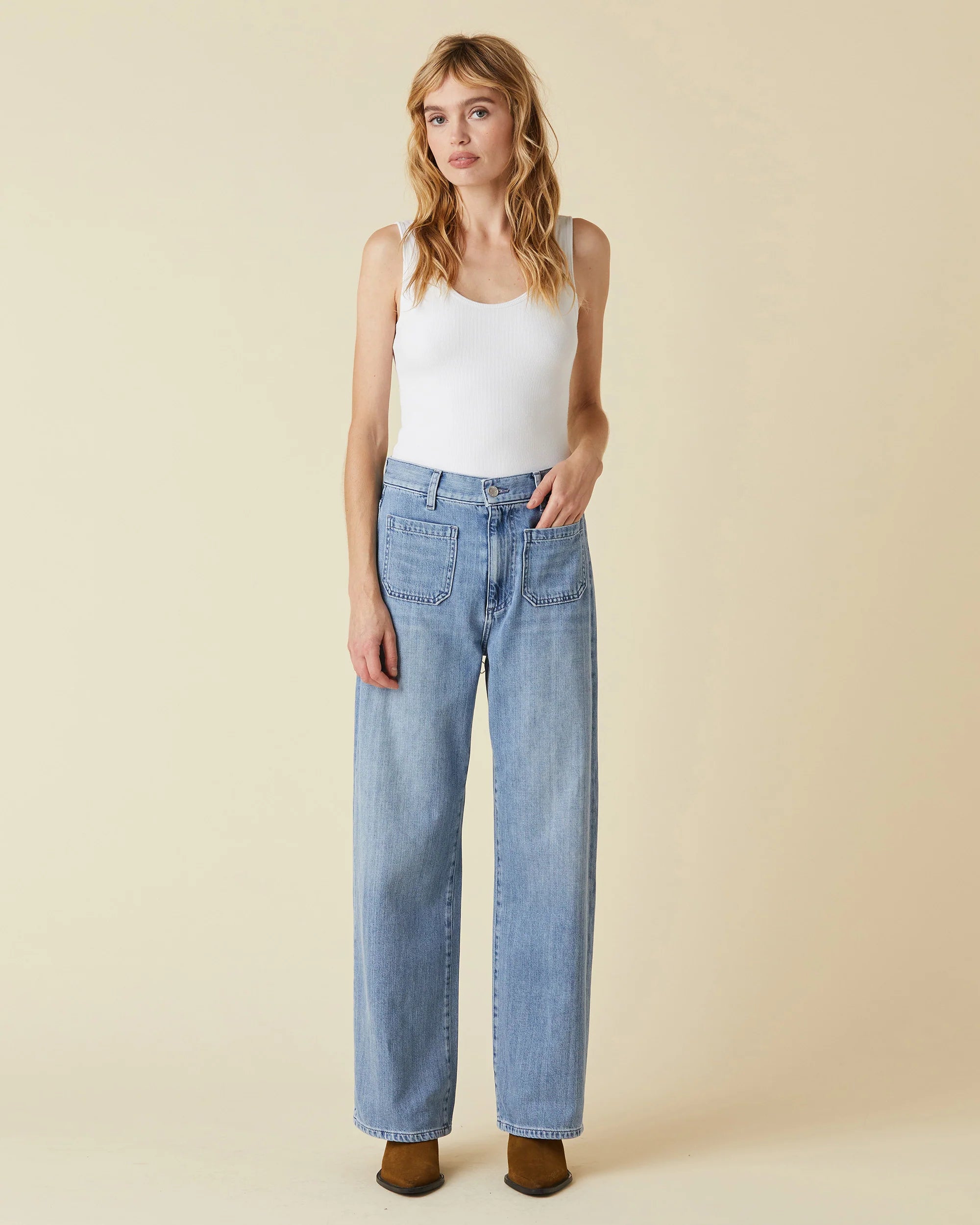 Amber Soft Barrel Jean - Desert Valley by Le Jean | 25 South Boutiques