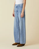 Amber Soft Barrel Jean - Desert Valley by Le Jean — view 3