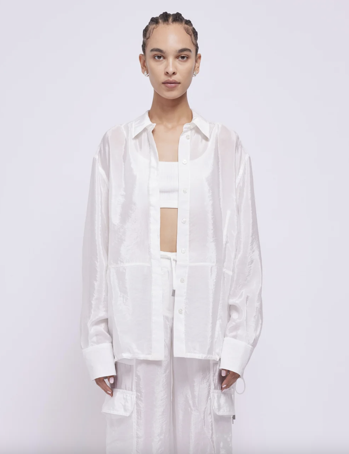 Laylah Shirt - White by Jonathan Simkhai | 25 South Boutiques
