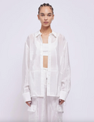 Laylah Shirt - White by Jonathan Simkhai | 25 South Boutiques