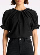 Carey II Top - Black by A.L.C — alternate view