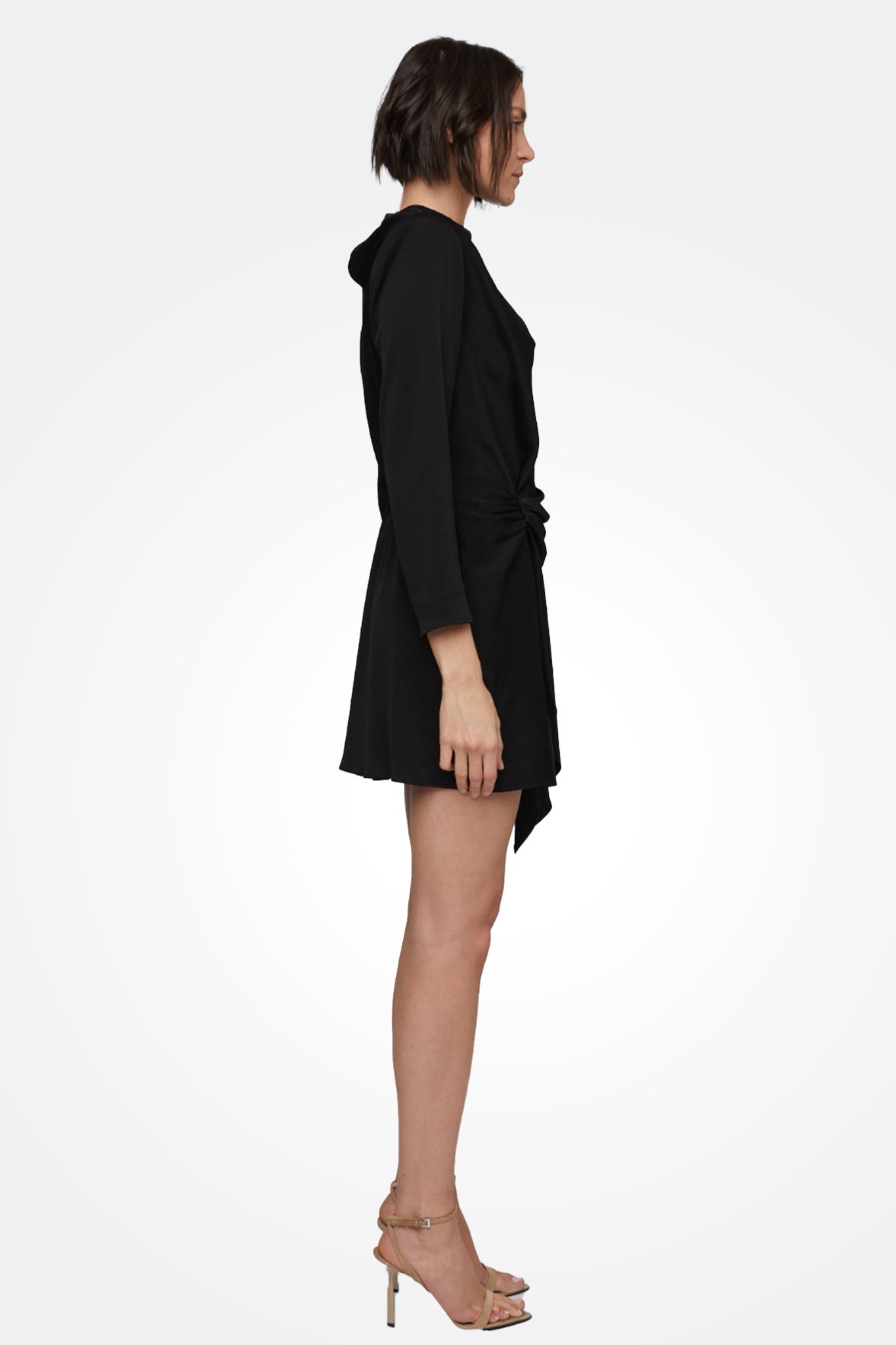 Kay Dress - Black by A.L.C — alternate view