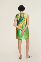 Iris Mini Dress - Green Multi by Alemais — alternate view