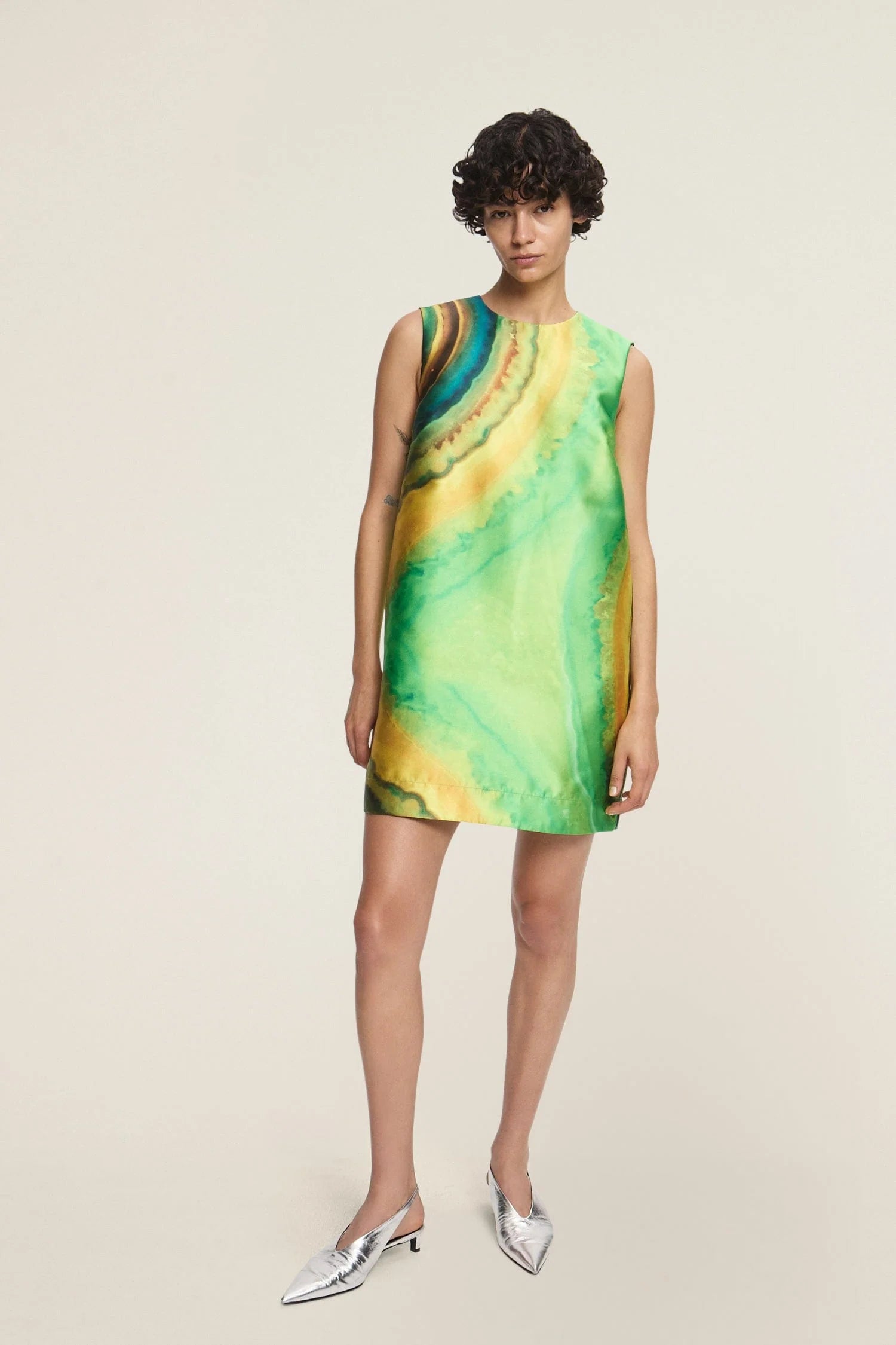 Iris Mini Dress - Green Multi by Alemais | 25 South Boutiques