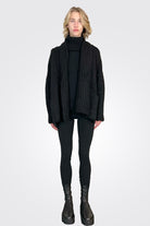Alto Cardigan - Black by Studio B3 — view 3