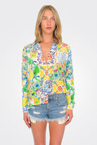 Kennedy Top - Amalfi by Tolani | 25 South Boutiques