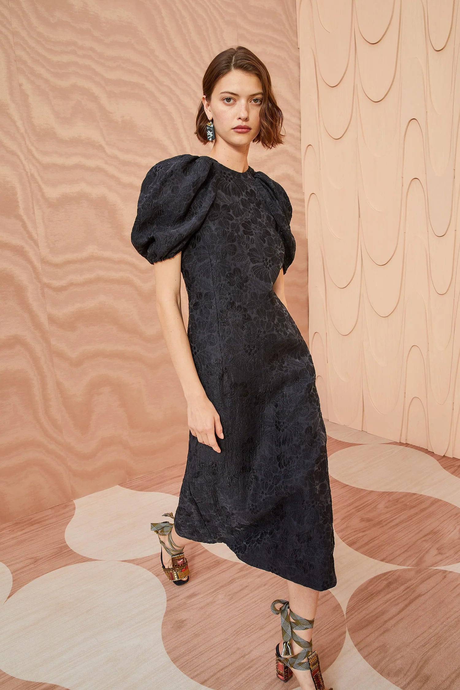 Amandine Dress - Noir by Ulla Johnson | 25 South Boutiques