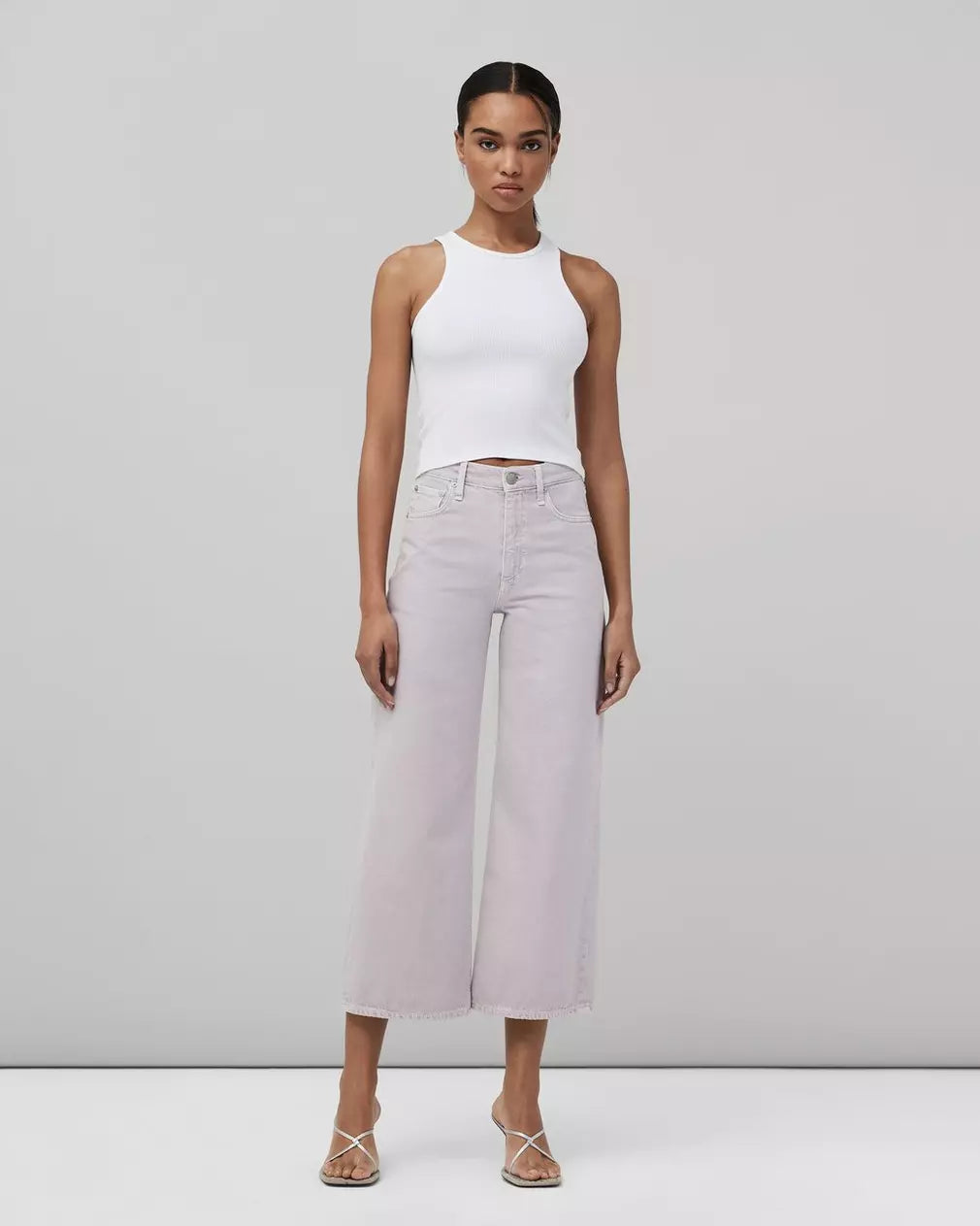 Andi High-Rise Wide Leg - Lavender by Rag & Bone | 25 South Boutiques
