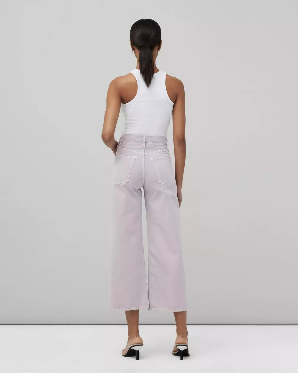 Andi High-Rise Wide Leg - Lavender by Rag & Bone — alternate view