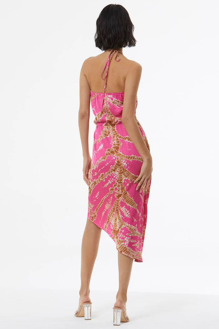 Andrea Draped Slip Dress - Flamenco Savannah by Young Fabulous & Broke — alternate view