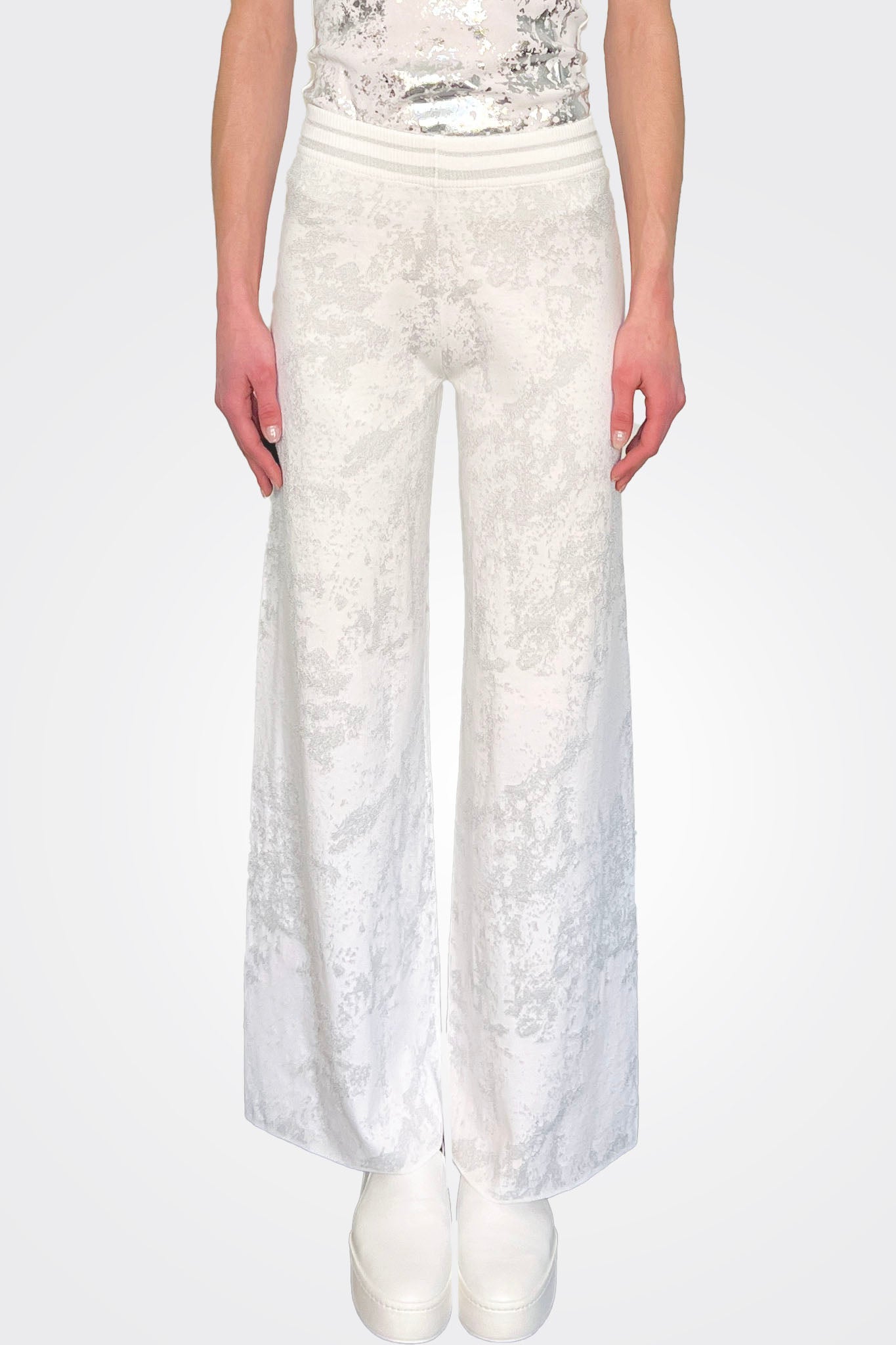 Pattern Trousers - Bianco by D. Exterior — alternate view
