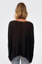 Aro Cardigan - Black by Studio B3 — alternate view
