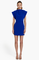 Edrina Mini Dress - Lapis by Amanda Uprichard — view 3
