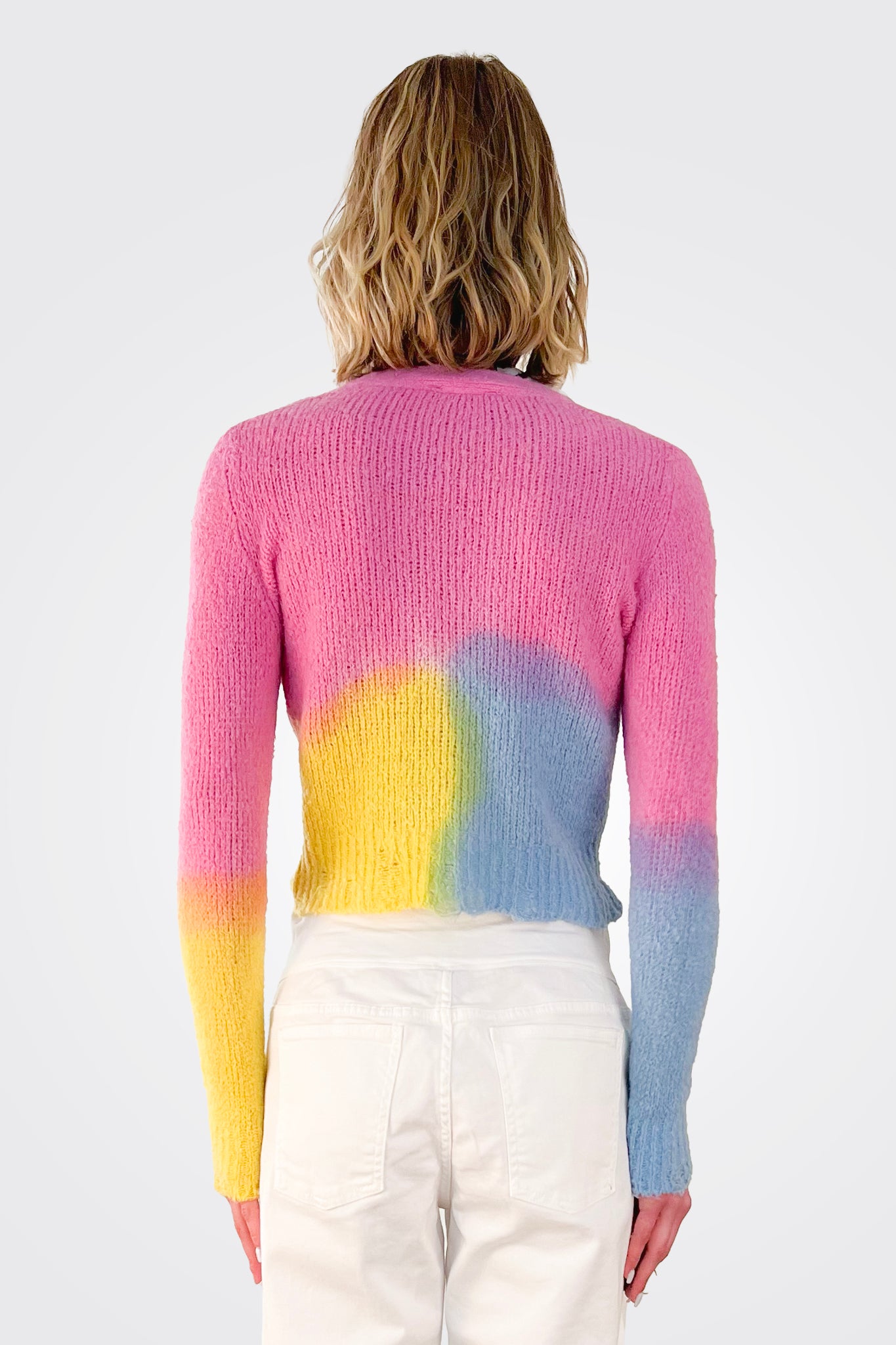 Ombre Cardigan - Brights by Avant Toi — alternate view