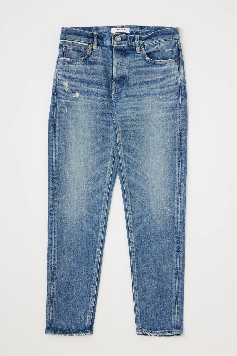 Avenal Mid Rise - Blue by Moussy — view 5