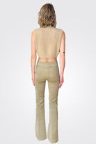 Bellini Fine Corduroy Pant - Khaki by Avenue Montaigne — view 3