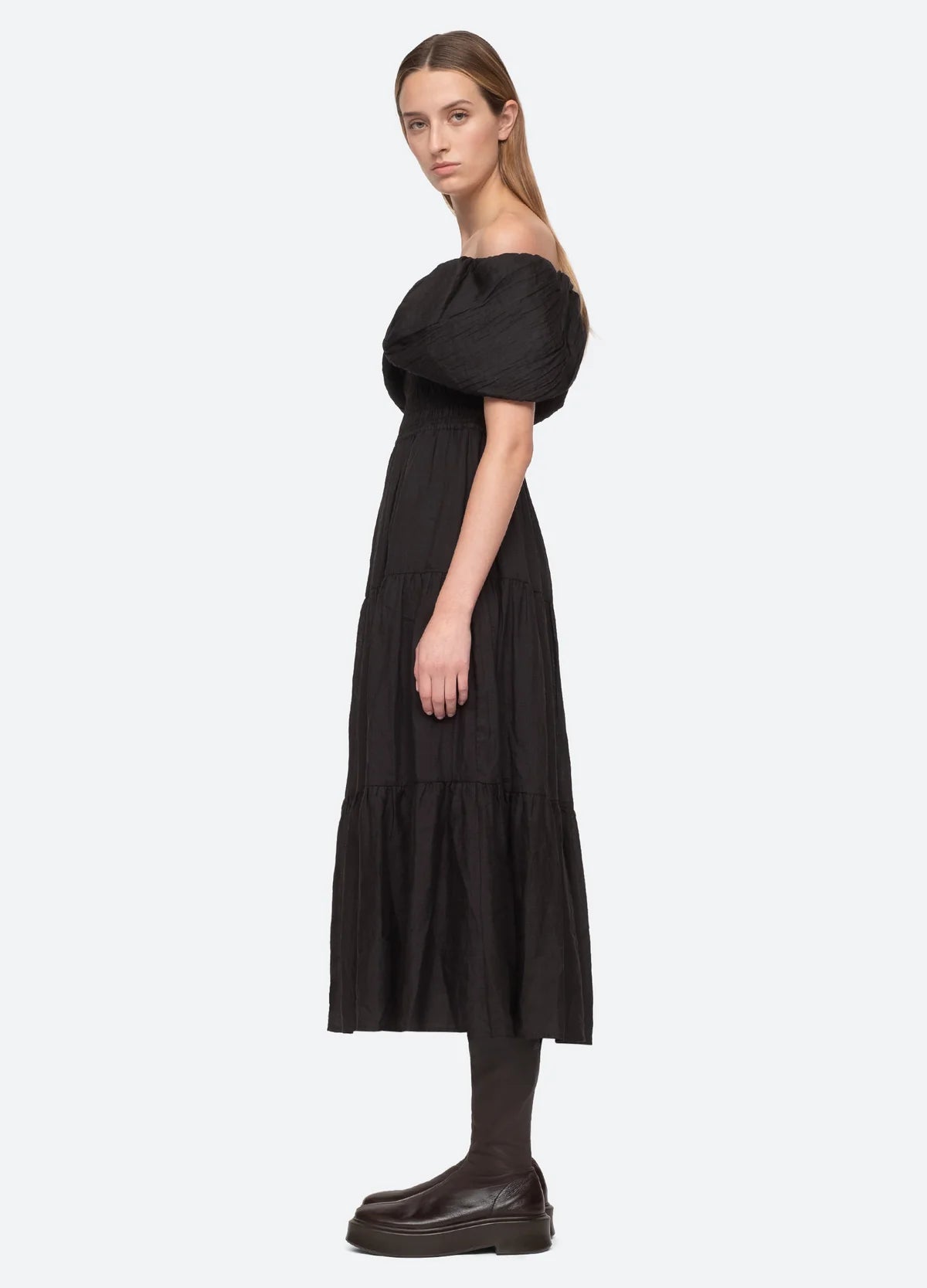 Loren Dress - Black by Sea NY — view 3
