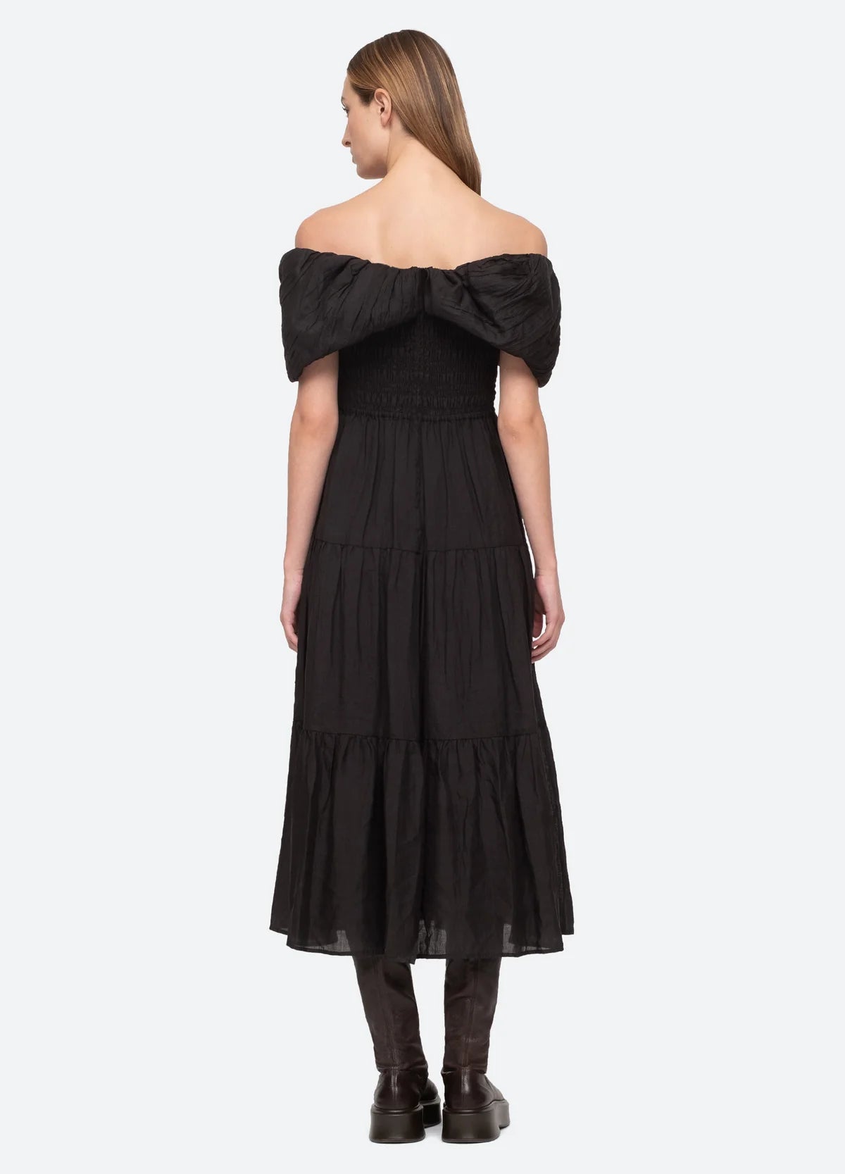 Loren Dress - Black by Sea NY — view 4