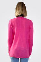 Cashmere Open Duster - Azalea by Minnie Rose — alternate view