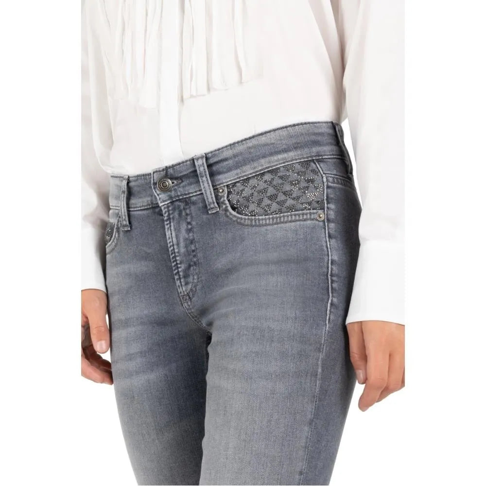 Piper Jeans - Grey by Cambio — alternate view