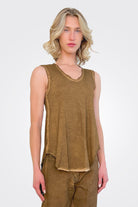 Cut Edge Tank - Bark by Serie Numerica — alternate view