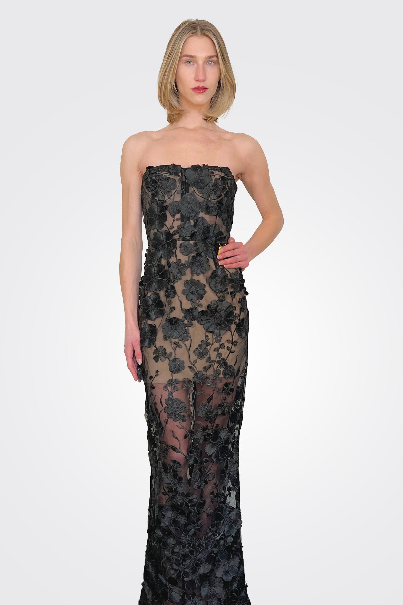 Jasmine Maxi Dress - Black by Bronx And Banco — view 7