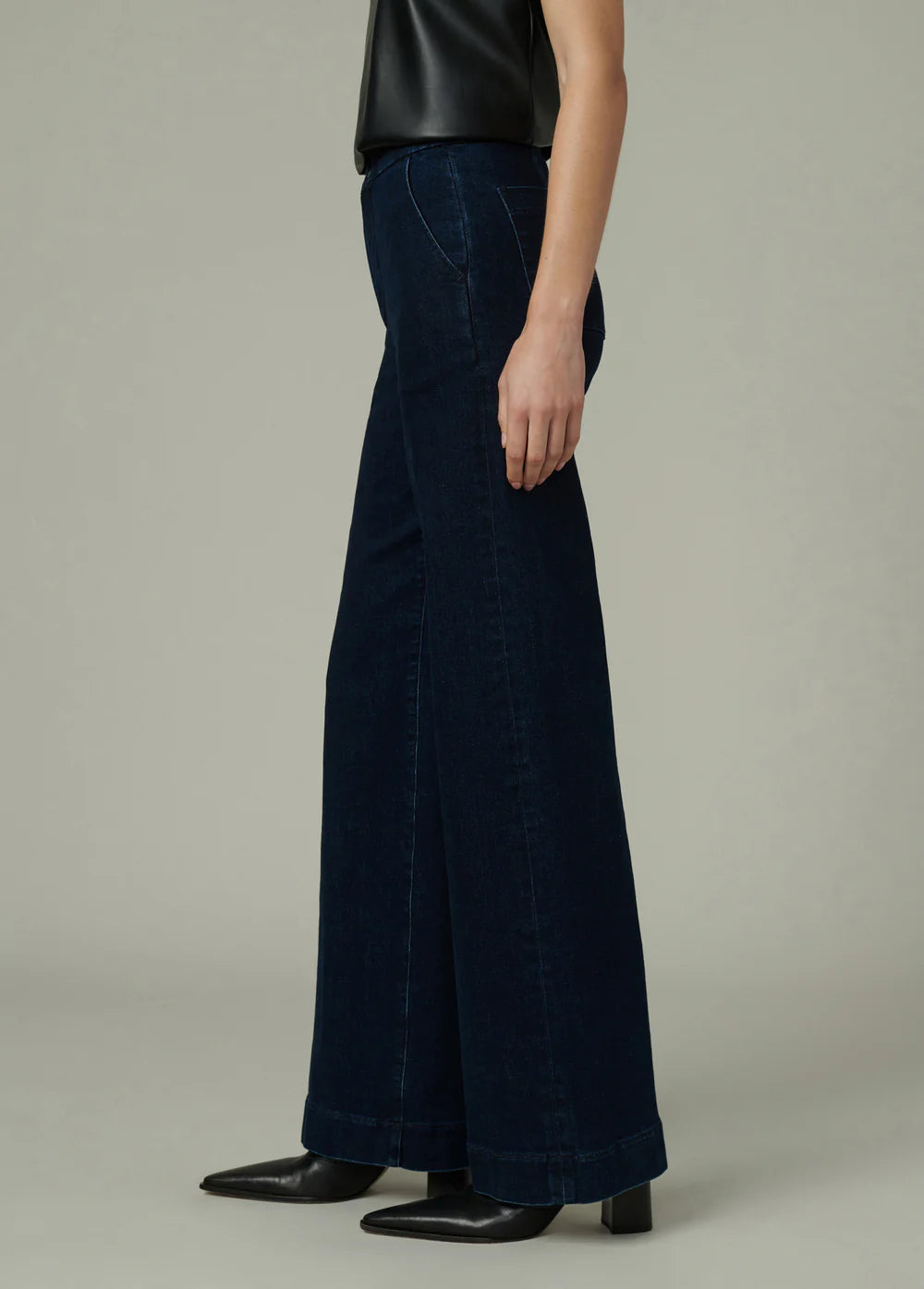 The Mason High Rise Wide Leg - Rinse by Joe's Jeans — view 3